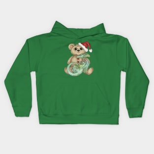 Dreaming Of Santa Kids Hoodie